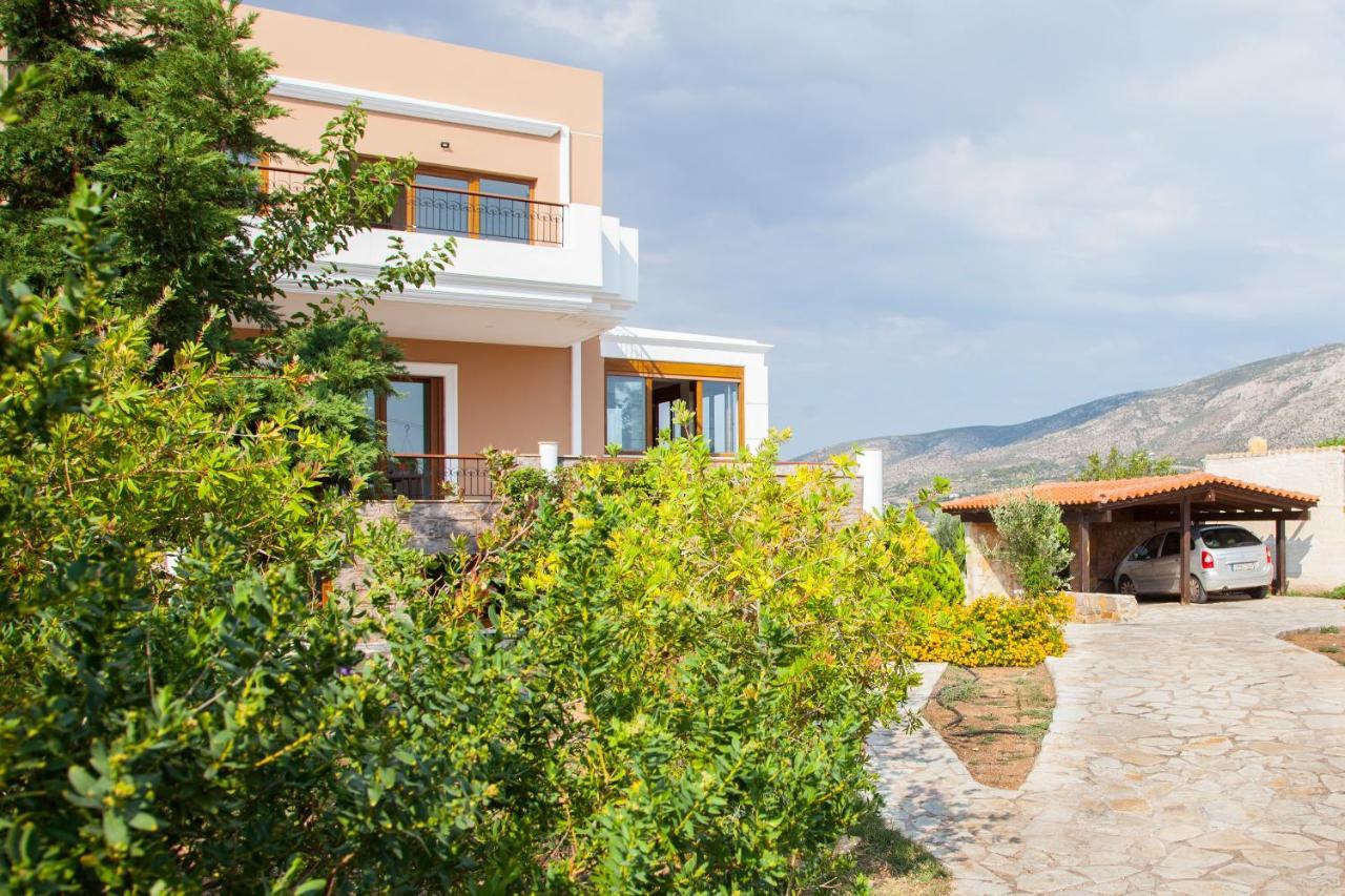 Villa Apex With Seaview Lagonisi Exterior foto